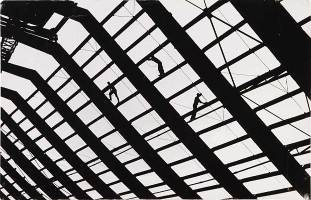 Фотография «Ритм стройки» / Фот. И. Хорунжий. 1968.